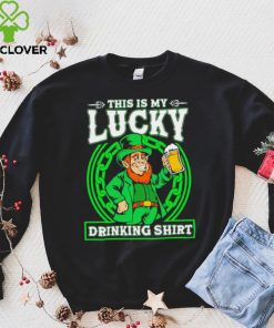 St. Patrick’s day this is my lucky drinking Leprechaun beer shirt