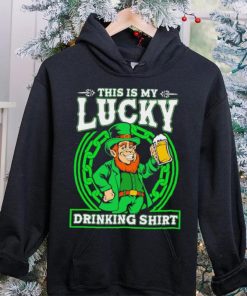 St. Patrick’s day this is my lucky drinking Leprechaun beer shirt