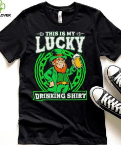 St. Patrick’s day this is my lucky drinking Leprechaun beer shirt