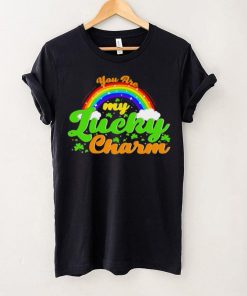 St. Patrick’s day you are my lucky charm rainbow shamrocks shirt