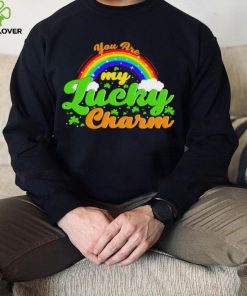St. Patrick’s day you are my lucky charm rainbow shamrocks shirt