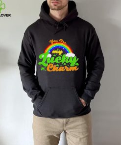 St. Patrick’s day you are my lucky charm rainbow shamrocks shirt