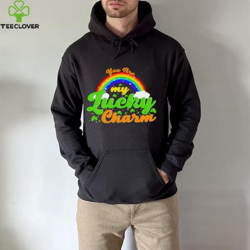 St. Patrick’s day you are my lucky charm rainbow shamrocks shirt