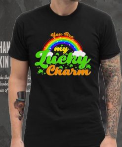 St. Patrick’s day you are my lucky charm rainbow shamrocks shirt