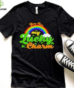 St. Patrick’s day you are my lucky charm rainbow shamrocks shirt
