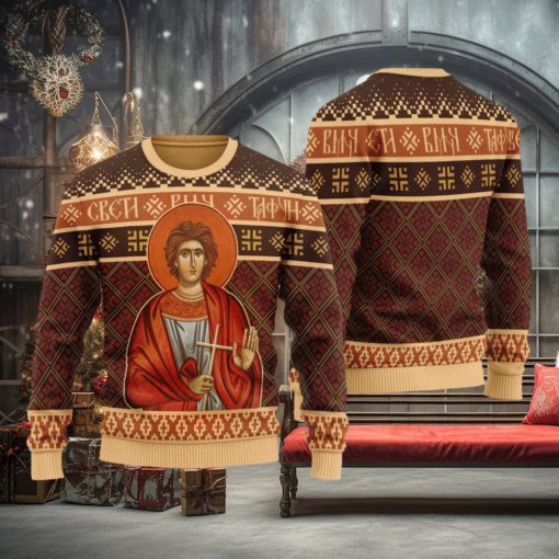 St. Trifun Ugly Christmas Sweater Christmas Gifts Unisex