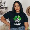 Dodgers Merch Los Angeles Dodgers Fanatics Branded Black St. Patrick’s Day Lucky T Shirt