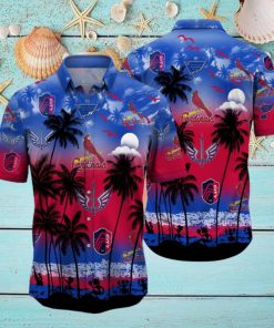 St.Louis Sports Palm Tree Hawaiian Shirt