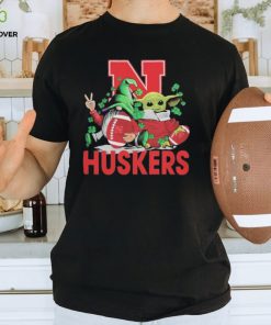 St.Patrick’s Day Gnome And Baby Yoda Nebraska Huskers T Shirt