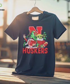 St.Patrick’s Day Gnome And Baby Yoda Nebraska Huskers T Shirt