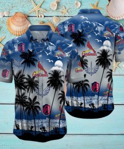 St.louis Sports Palm Tree Summer Hawaiian Shirt