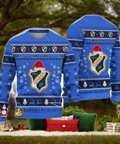 Stabæk Fotball Coconut Eliteserien Ugly 3D Christmas Sweater Unisex For Fans Gift Snow Flower