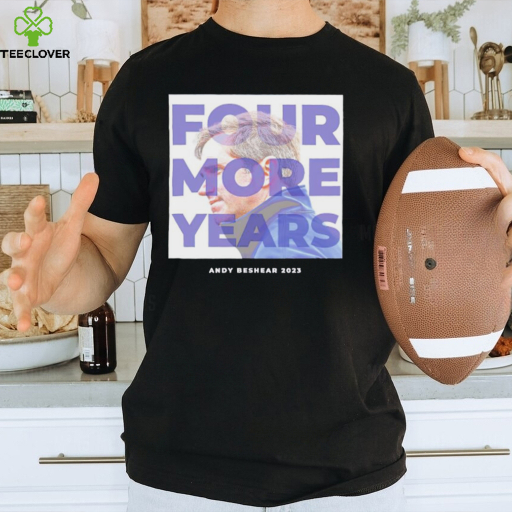 Stacked four more years Andy Beshear 2023 shirt Stacked four more years Andy Beshear 2023 shirt