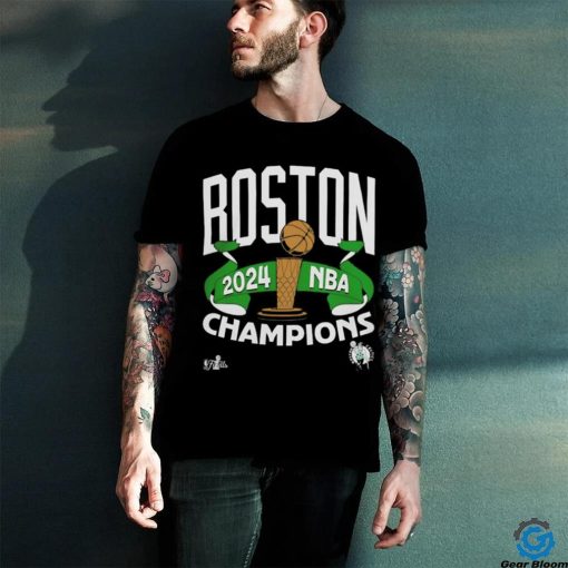 Stadium Boston Celtics 2024 Finals Champions Intensity Banner Shirt
