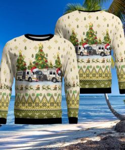 Stafford Volunteer Fire Department, Stafford, Virginia Christmas AOP Ugly Sweater Xmas Christmas Gift