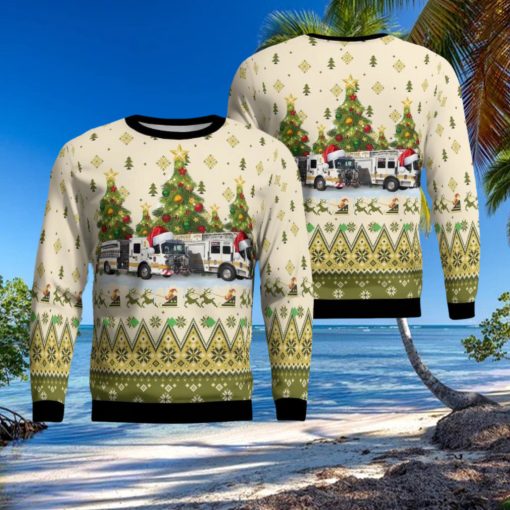 Stafford Volunteer Fire Department, Stafford, Virginia Christmas AOP Ugly Sweater Xmas Christmas Gift