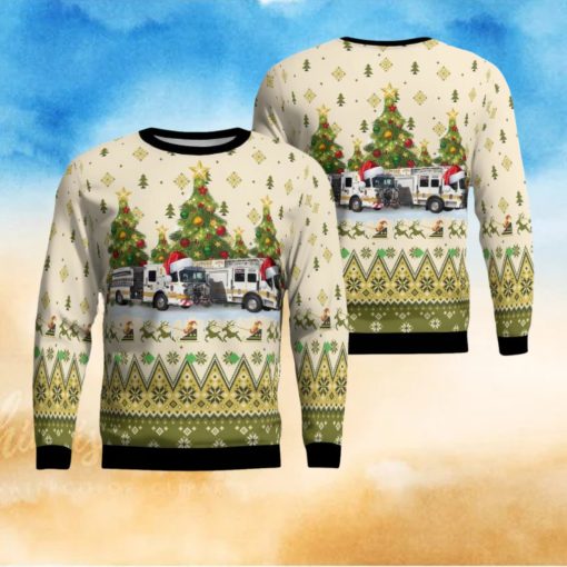 Stafford Volunteer Fire Department, Stafford, Virginia Christmas AOP Ugly Sweater Xmas Christmas Gift