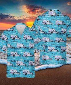 Stamford EMS Hawaiian Shirt Aloha Summer Beach Shirt