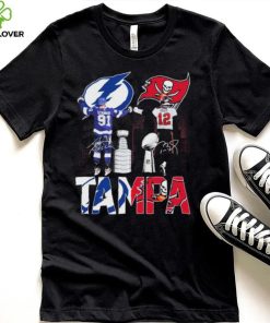 Stamkos 91 And Brady12 Tampa City Sports Shirt