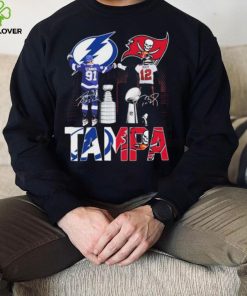 Stamkos 91 And Brady12 Tampa City Sports Shirt