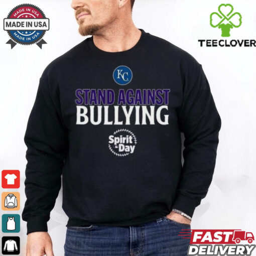 Stand Against Bullying Spirit Day Kansas City Royals Shirt