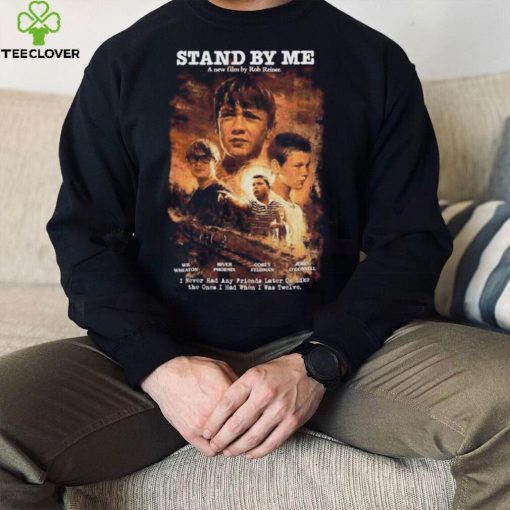 Stand By Me Distressed 80s Cult River Phoenix Shirt