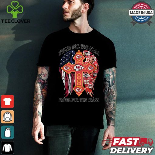 Stand For The Flag Kneel For The Cross Kansas City Chiefs Shirt