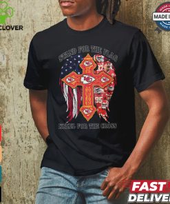 Stand For The Flag Kneel For The Cross Kansas City Chiefs Shirt