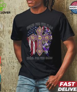 Stand For The Flag Kneel For The Cross Minnesota Vikings Shirt