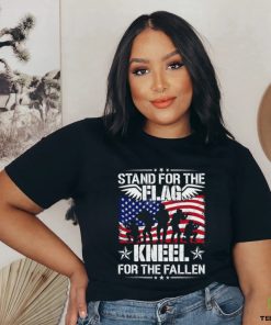 Stand for the flag kneel for the fallen veterans t hoodie, sweater, longsleeve, shirt v-neck, t-shirt