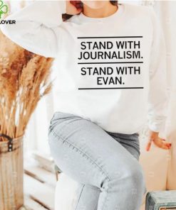 Stand with Journalism stand with Evan 2023 shirt 2 Stand with Journalism stand with Evan 2023 shirt