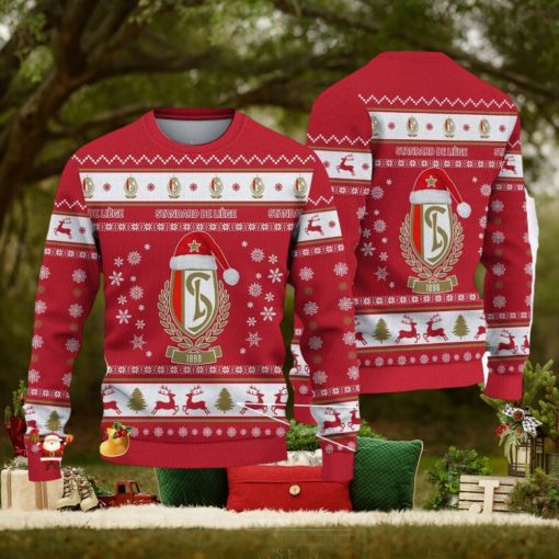 Standard Liege Pro League Ugly Christmas Sweaters For Fans Gift Unisex Sweatshirt