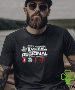 Stanford 2023 NCAA DI Baseball Regional The Road To Omaha Four Team shirt