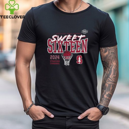 Stanford Cardinal 2024 NCAA Women’s Basketball Tournament March Madness Sweet 16 Fast Break T Shirt