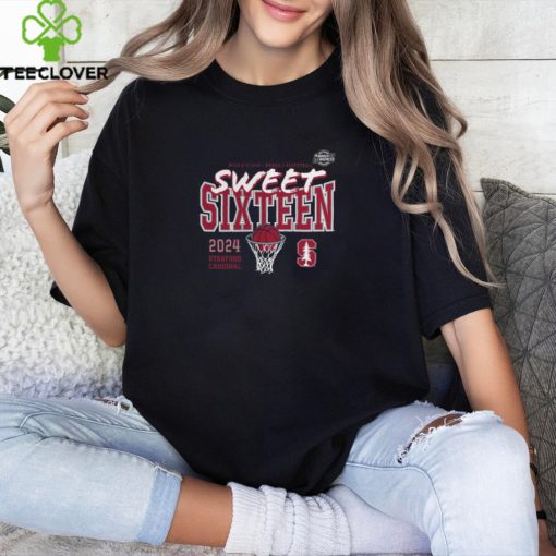 Stanford Cardinal 2024 NCAA Women’s Basketball Tournament March Madness Sweet 16 Fast Break T Shirt