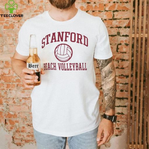 Stanford Cardinal Champion Icon Beach Volleyball T Shirt