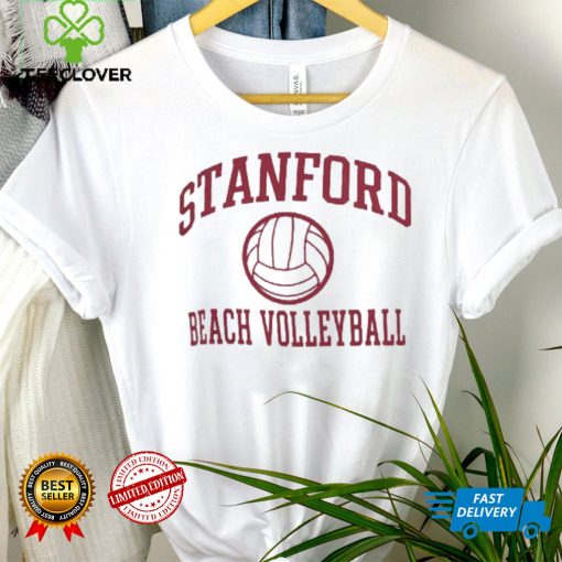 Stanford Cardinal Champion Icon Beach Volleyball T Shirt