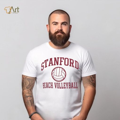 Stanford Cardinal Champion Icon Beach Volleyball T Shirt