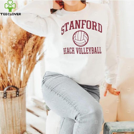 Stanford Cardinal Champion Icon Beach Volleyball T Shirt