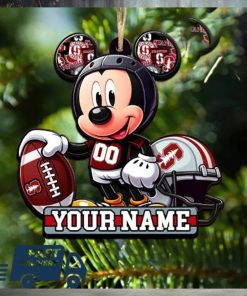 Stanford Cardinal Primary NCAA Mickey Mouse Christmas Tree Decorations Custom Name Xmas Ornament