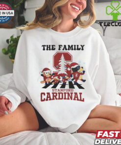 Stanford Cardinal X Family Bluey Merry Christmas 2024 Shirt