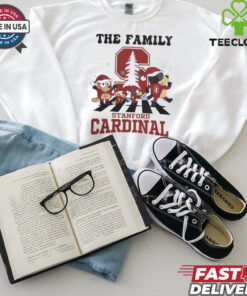 Stanford Cardinal X Family Bluey Merry Christmas 2024 Shirt