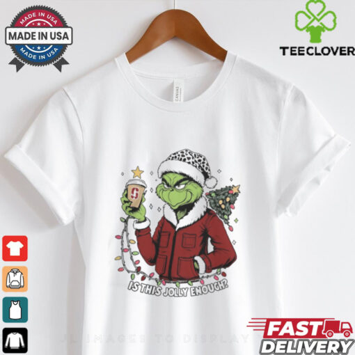 Stanford Cardinal x Santa Grinch Is This Jolly Enough Merry Christmas Shirt