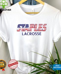 Staples lacrosse USA flag t shirt 2 Staples lacrosse USA flag t shirt