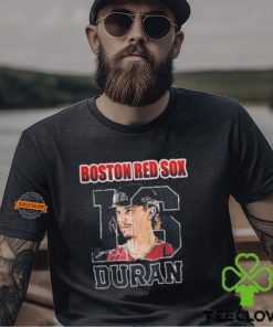 Star Duran Wears Jersey Number 16 Of The Boston Red Sox Unisex T Shirt