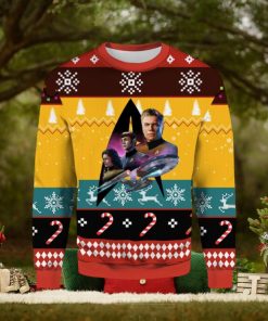 Star Trek Character Ugly Sweater