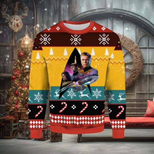 Star Trek Character Ugly Sweater