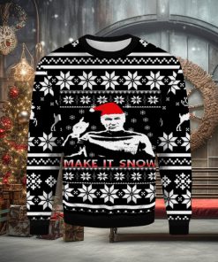 Star Trek Make It Snow Ugly Christmas Sweater