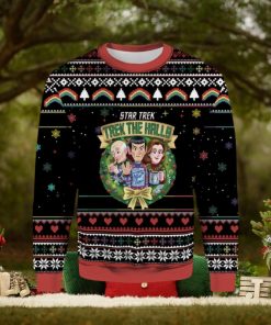 Star Trek Trek The Halls Ugly Christmas Sweater