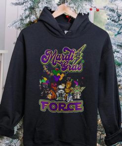 Star War Baby Yoda Mardi Gras Force T Shirt